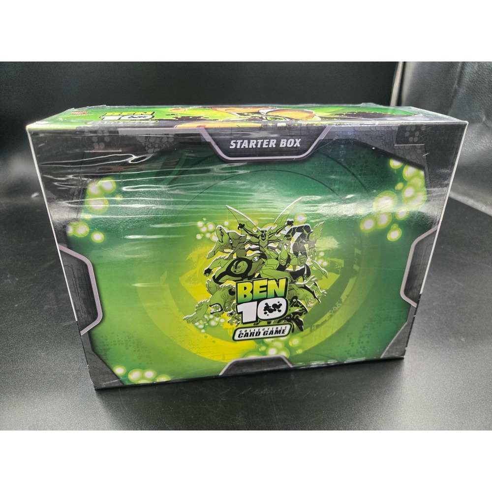 Ben 10 Card Game Starter Box Case 2007 Sealed New - Contains 8 Starters